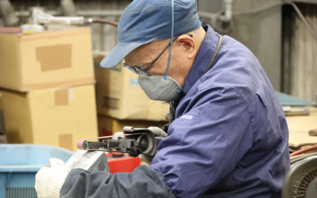 仕上作業員のコメント