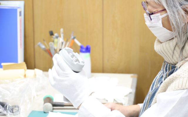 塗装最終検査を担当する作業員のコメント